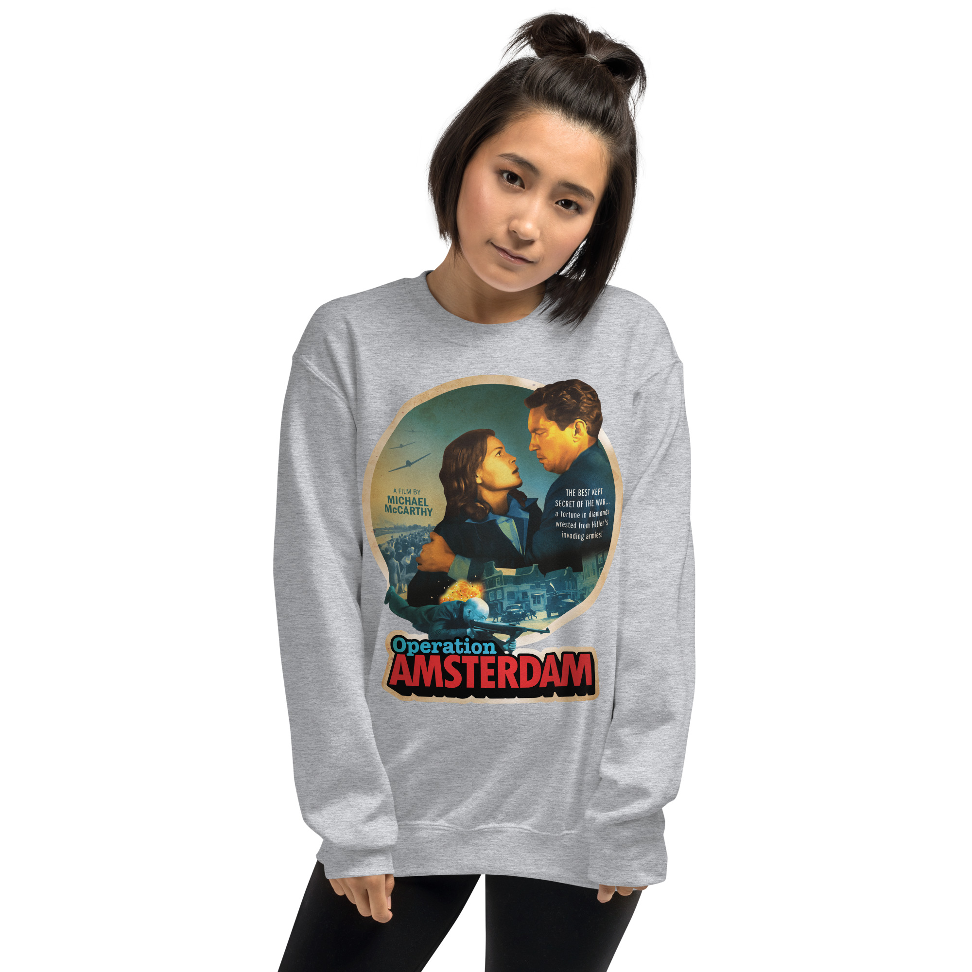 Operation Amsterdam (1959) Unisex Sweatshirt - Image 7