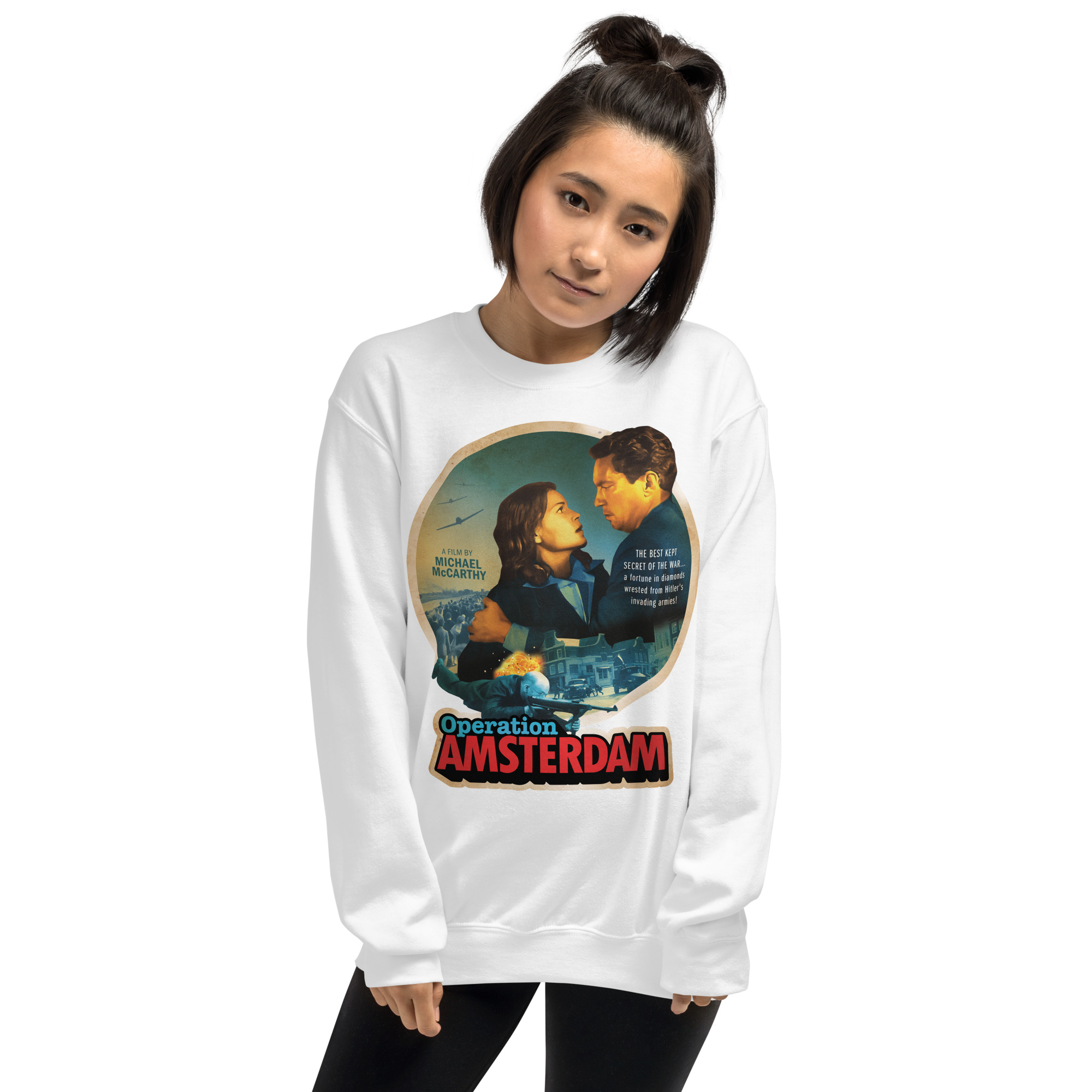 Operation Amsterdam (1959) Unisex Sweatshirt - Image 9