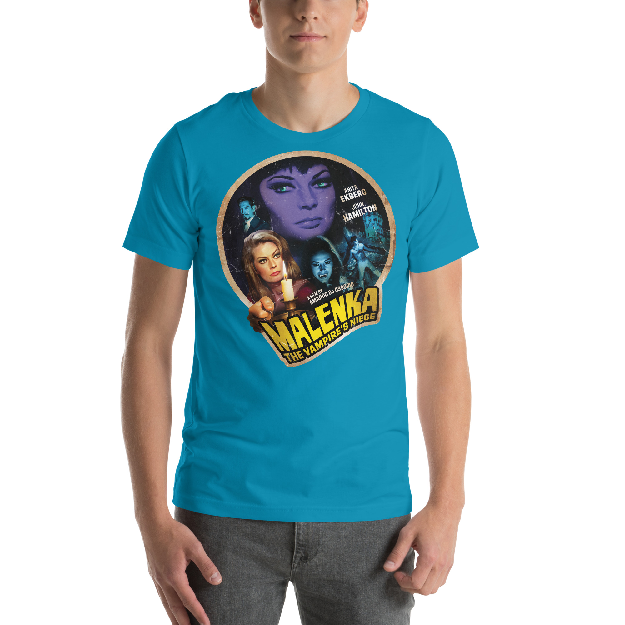 Malenka The Vampire's Niece (1969) Unisex T-shirt - Image 6