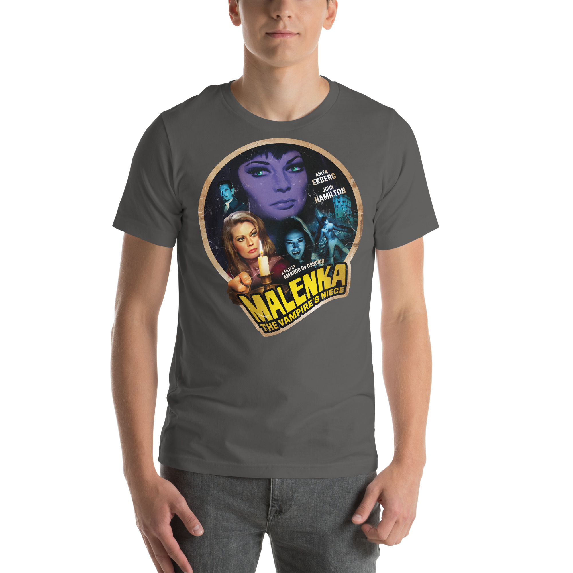 Malenka The Vampire's Niece (1969) Unisex T-shirt - Image 5