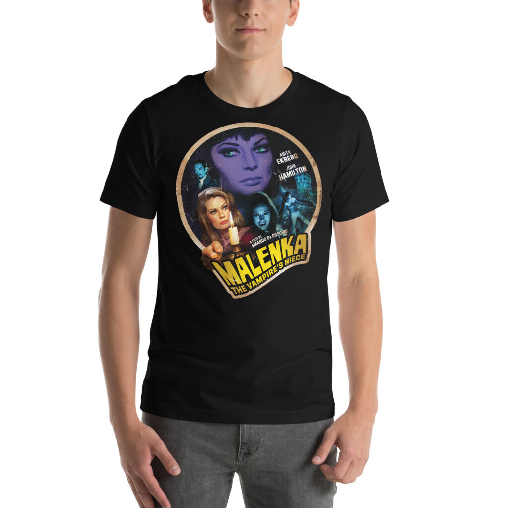 Malenka The Vampires Niece T-shirt