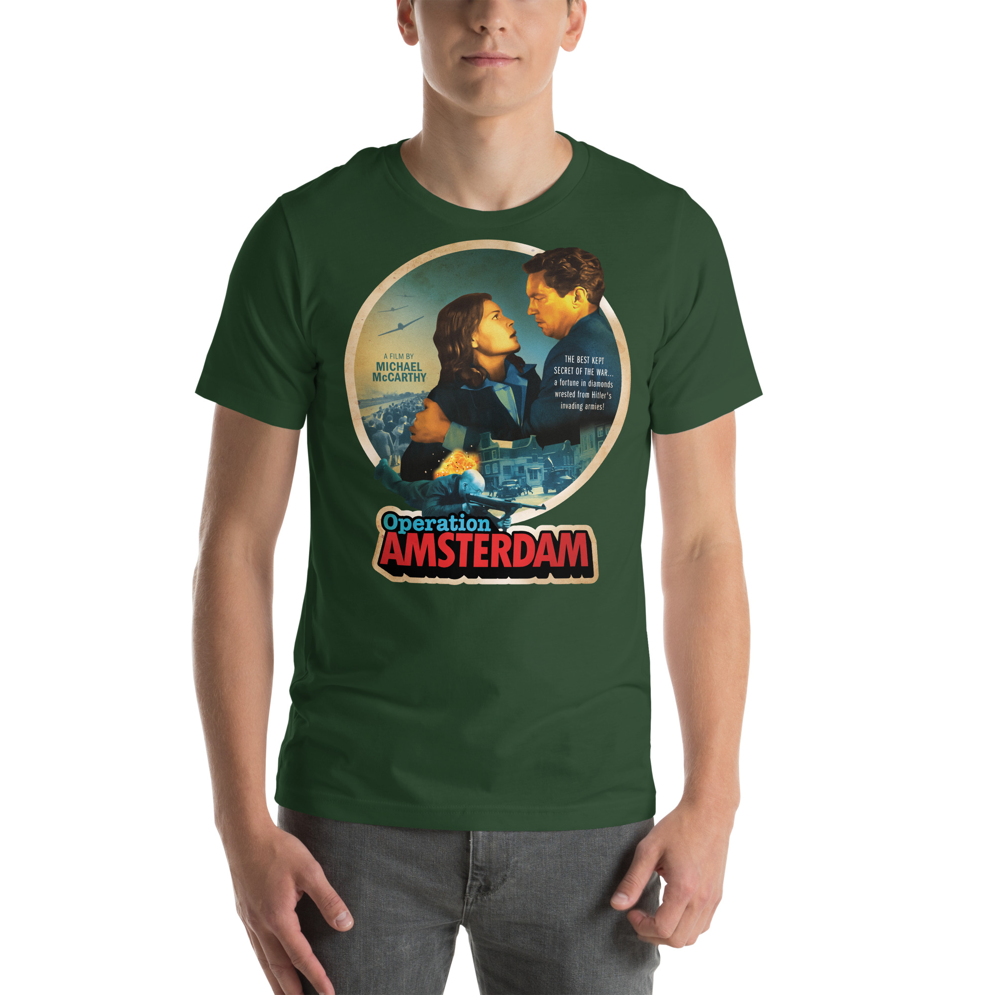 Operation Amsterdam (1959) Unisex T-shirt - Image 4