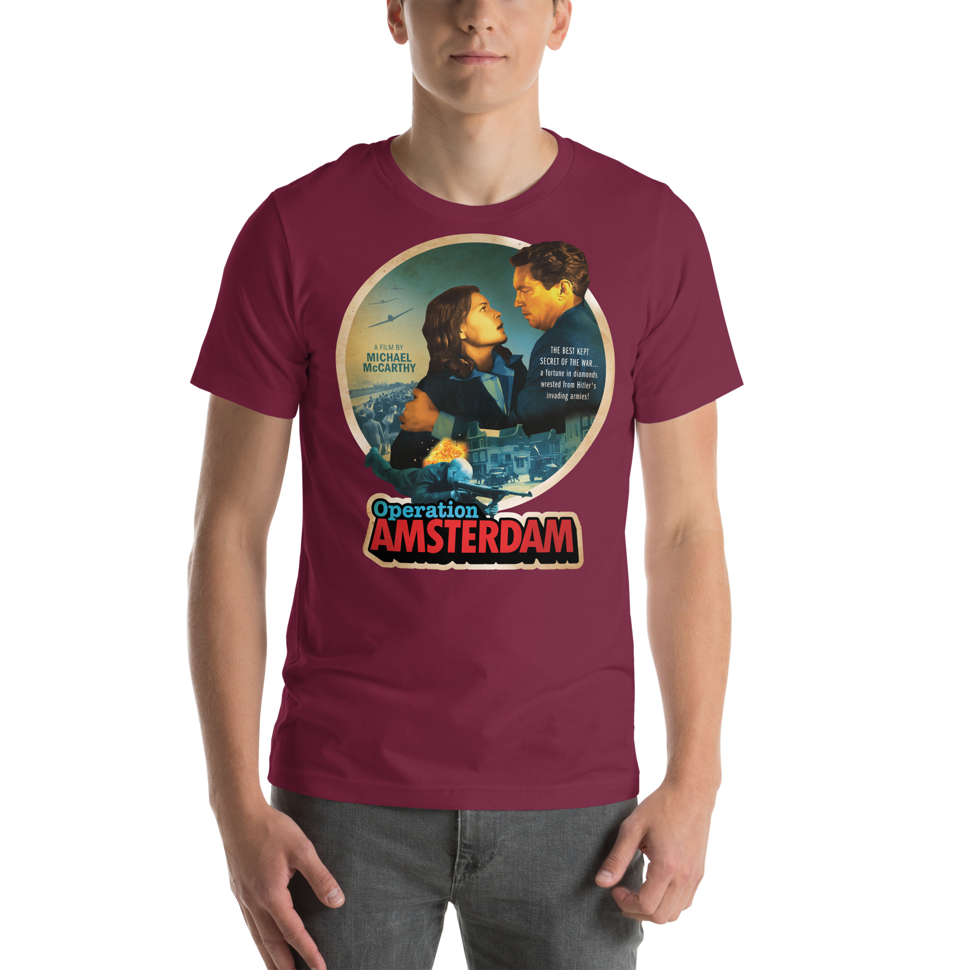 Operation Amsterdam (1959) Unisex T-shirt - Image 3