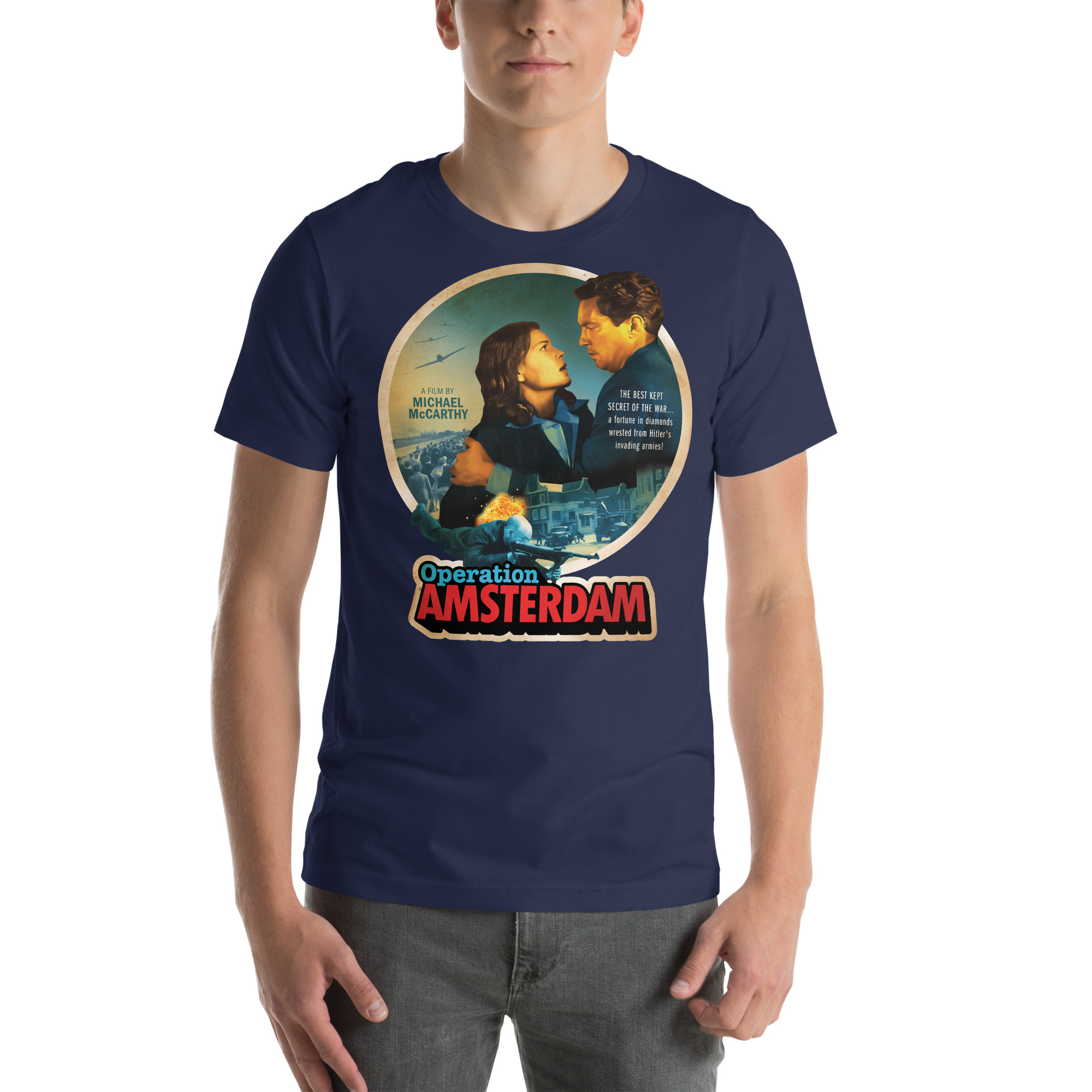 Operation Amsterdam (1959) Unisex T-shirt - Image 2