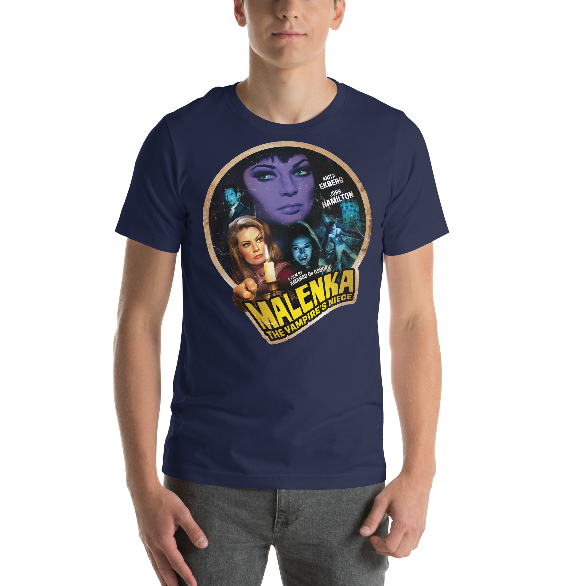 Malenka The Vampire's Niece (1969) Unisex T-shirt - Image 2