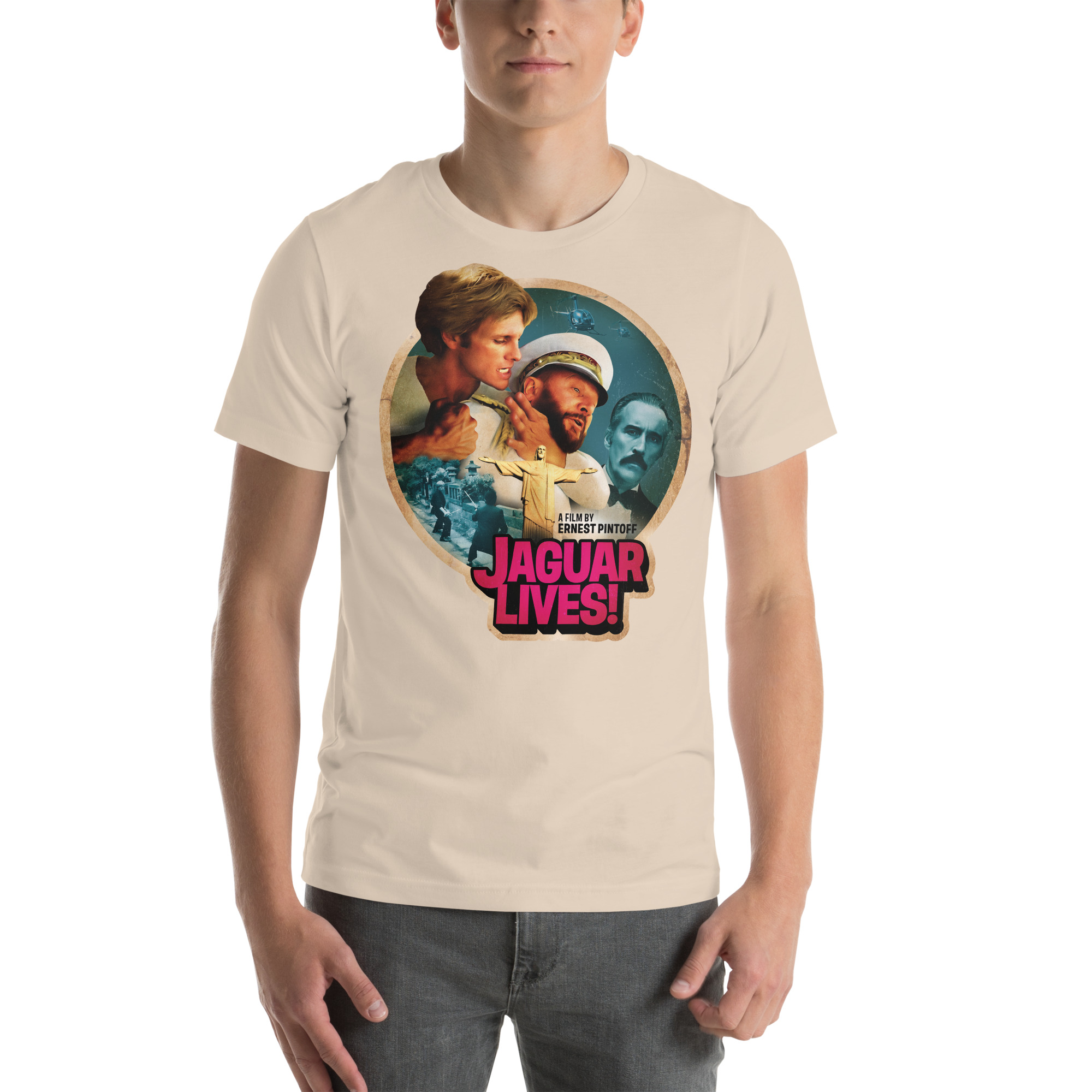 Jaguar Lives (1979) Unisex T-shirt - Image 7