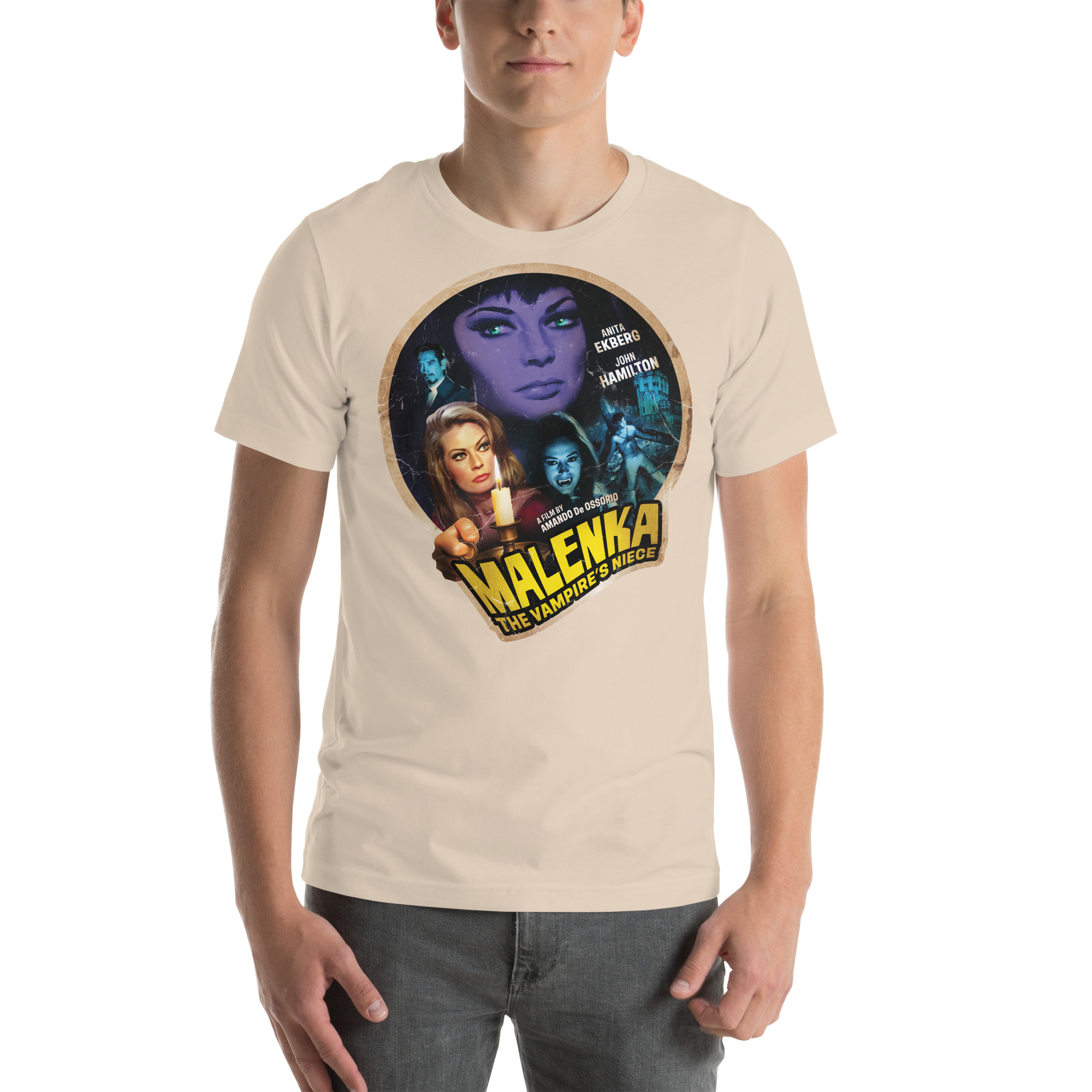 Malenka The Vampire's Niece (1969) Unisex T-shirt - Image 7