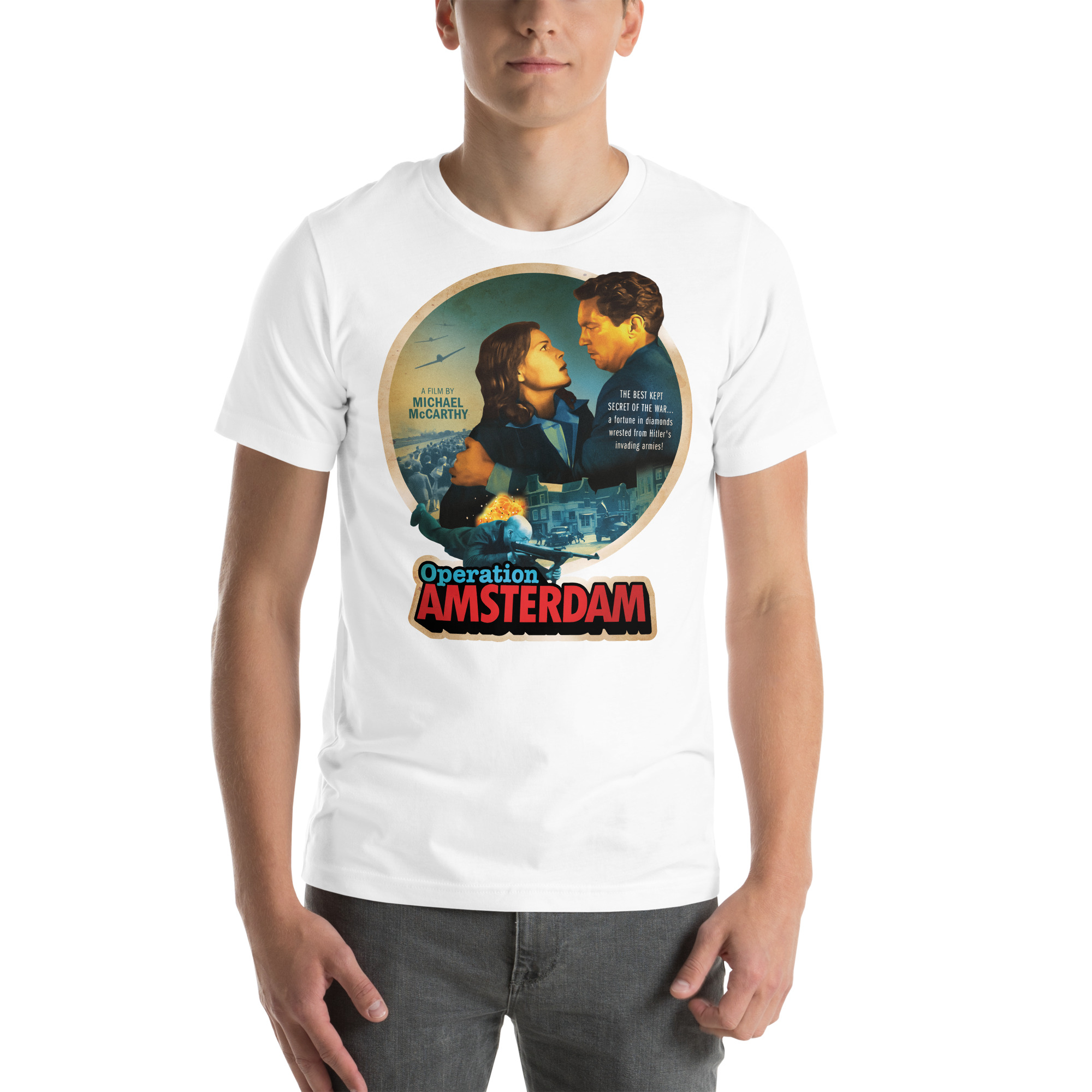 Operation Amsterdam (1959) Unisex T-shirt - Image 8