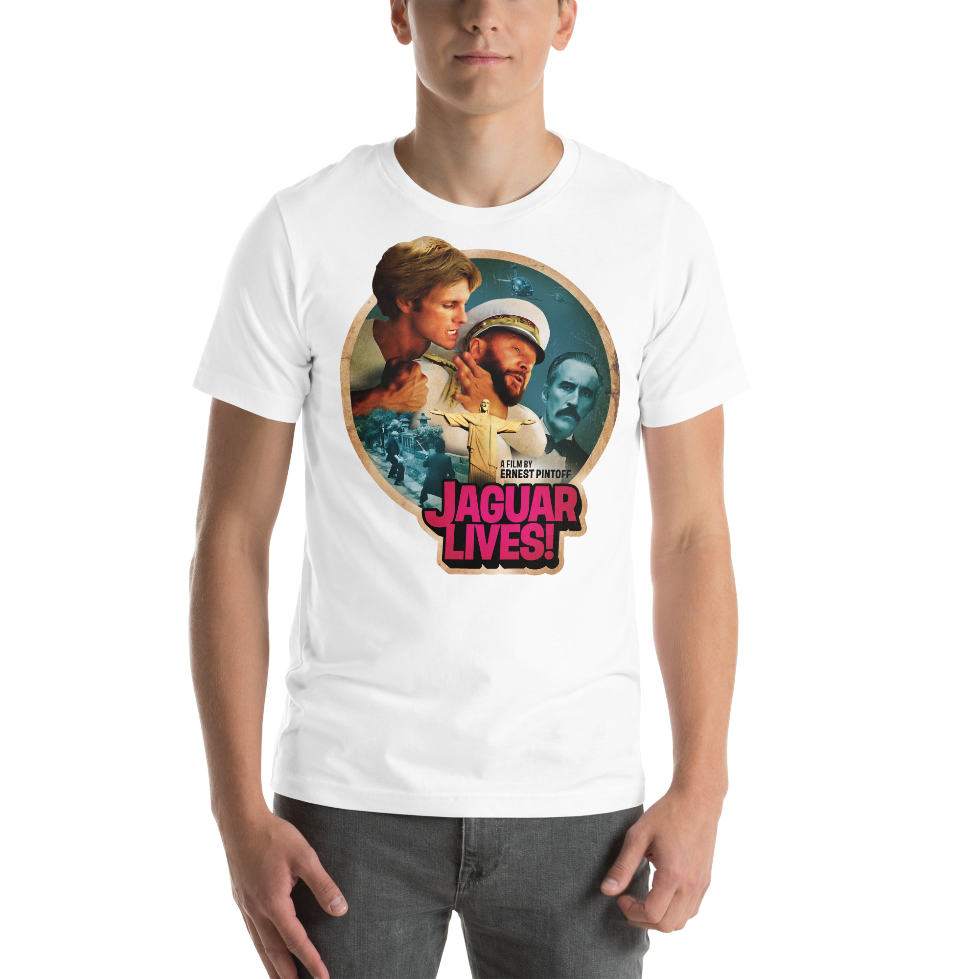 Jaguar Lives (1979) Unisex T-shirt - Image 8