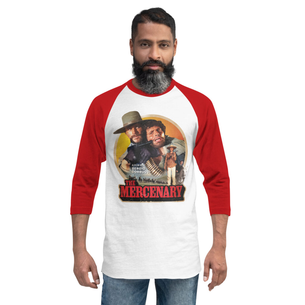 The Mercenary 3/4 sleeve raglan shirt