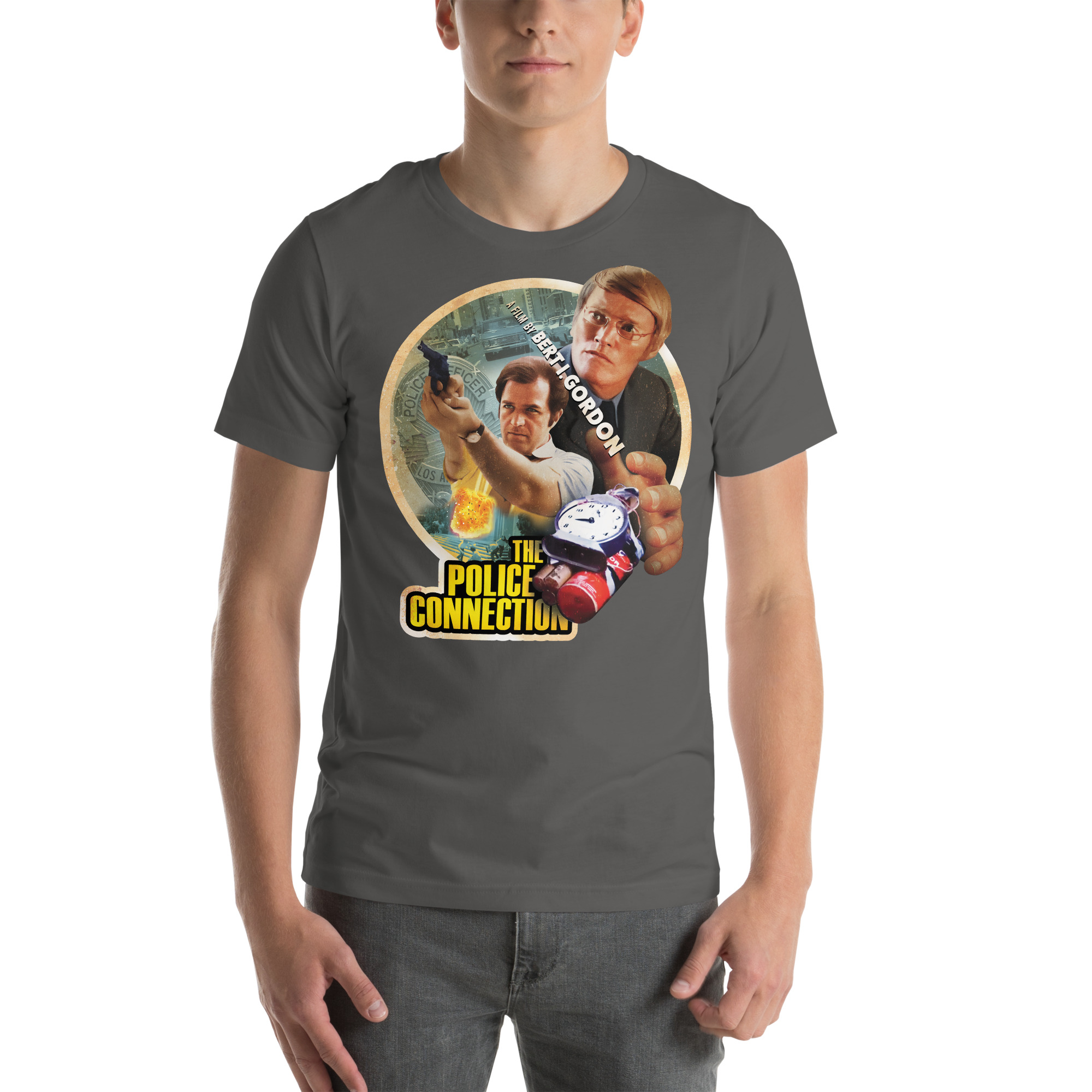The Police Connection (1972) Unisex T-shirt - Image 5
