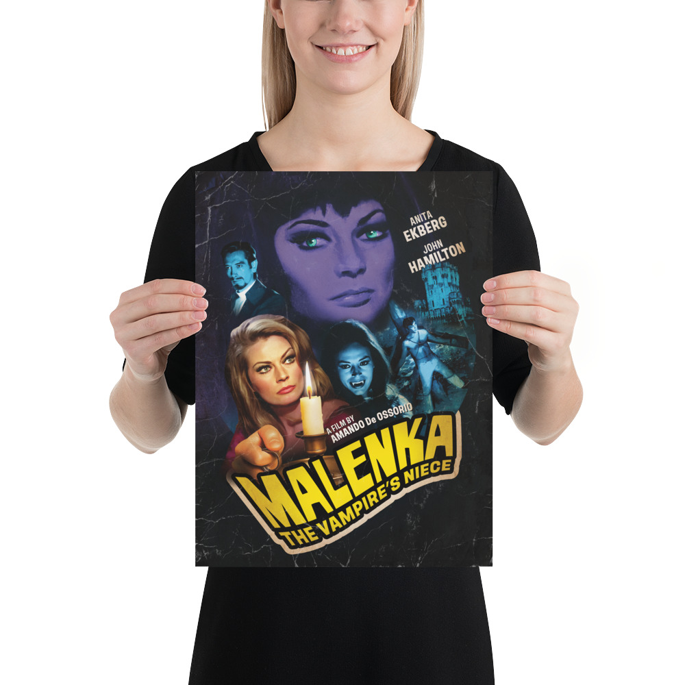 Malenka The Vampire's Niece (1969) Poster - Image 2