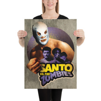 Santo vs The Zombies poster