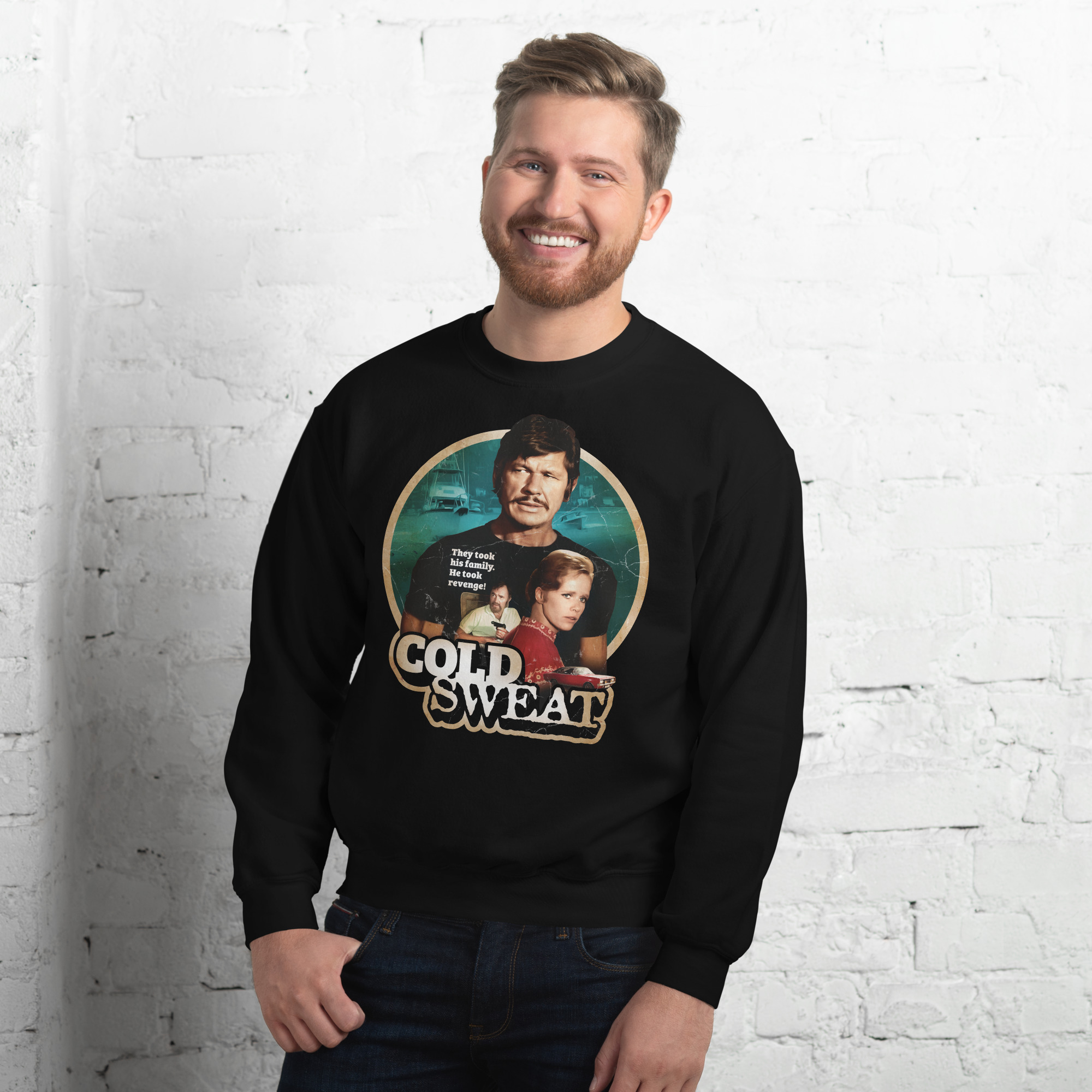 Cold Sweat (1970 film) Unisex Sweatshirt - Image 2