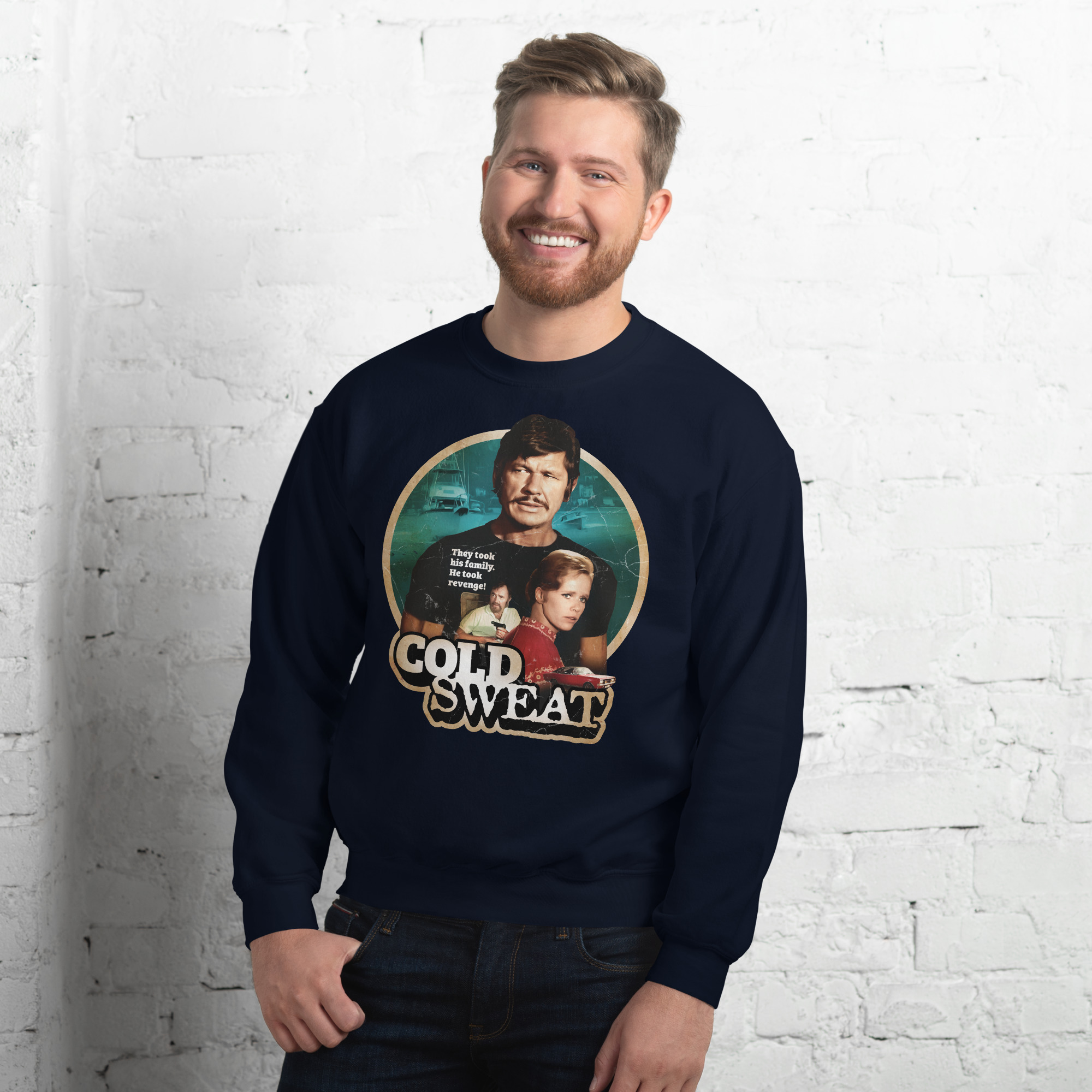 Cold Sweat (1970 film) Unisex Sweatshirt - Image 3
