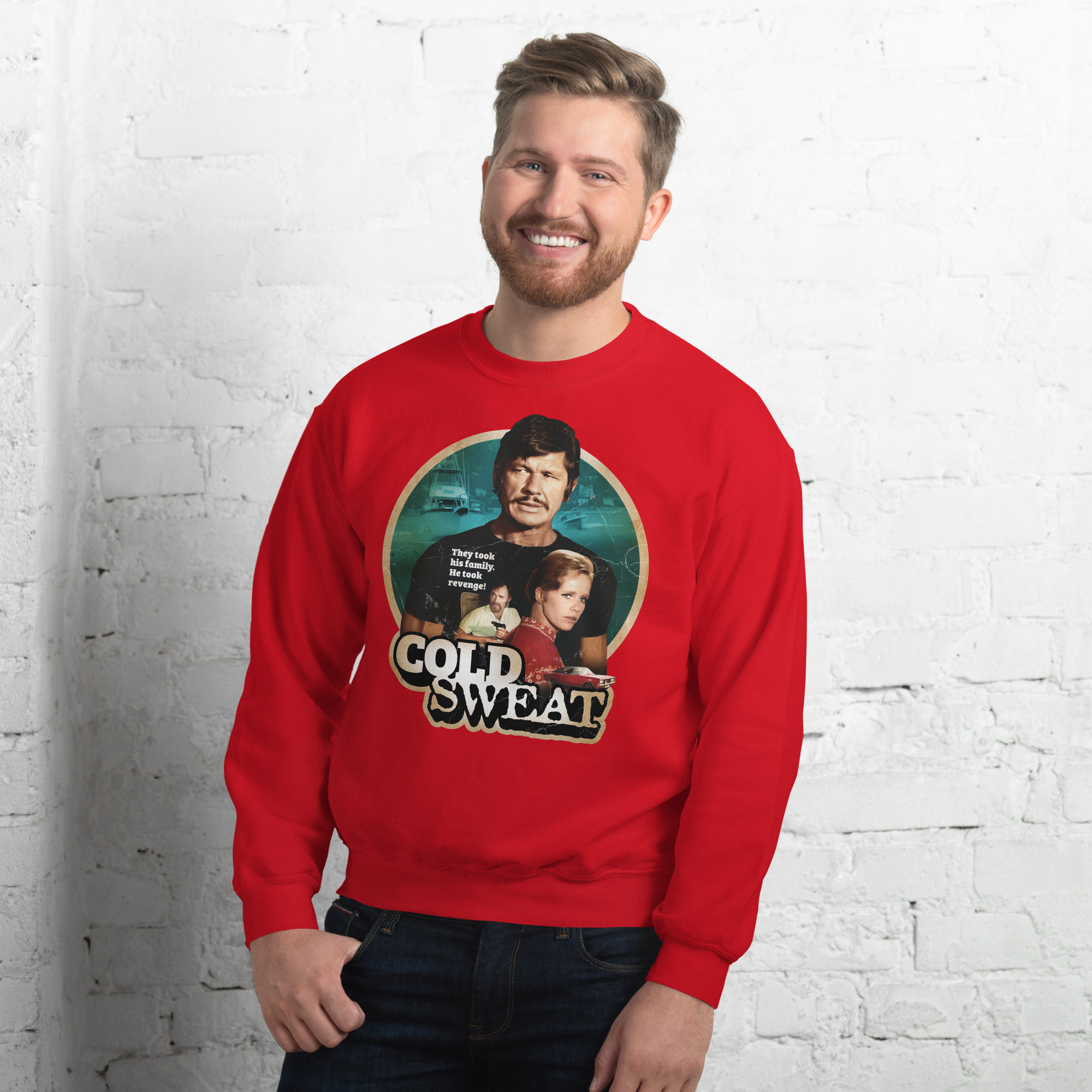 Cold Sweat (1970 film) Unisex Sweatshirt - Image 4
