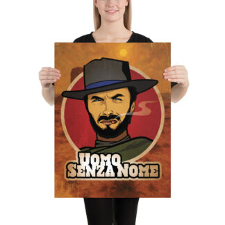 Uomo Senza Nome (Man With No Name) Poster