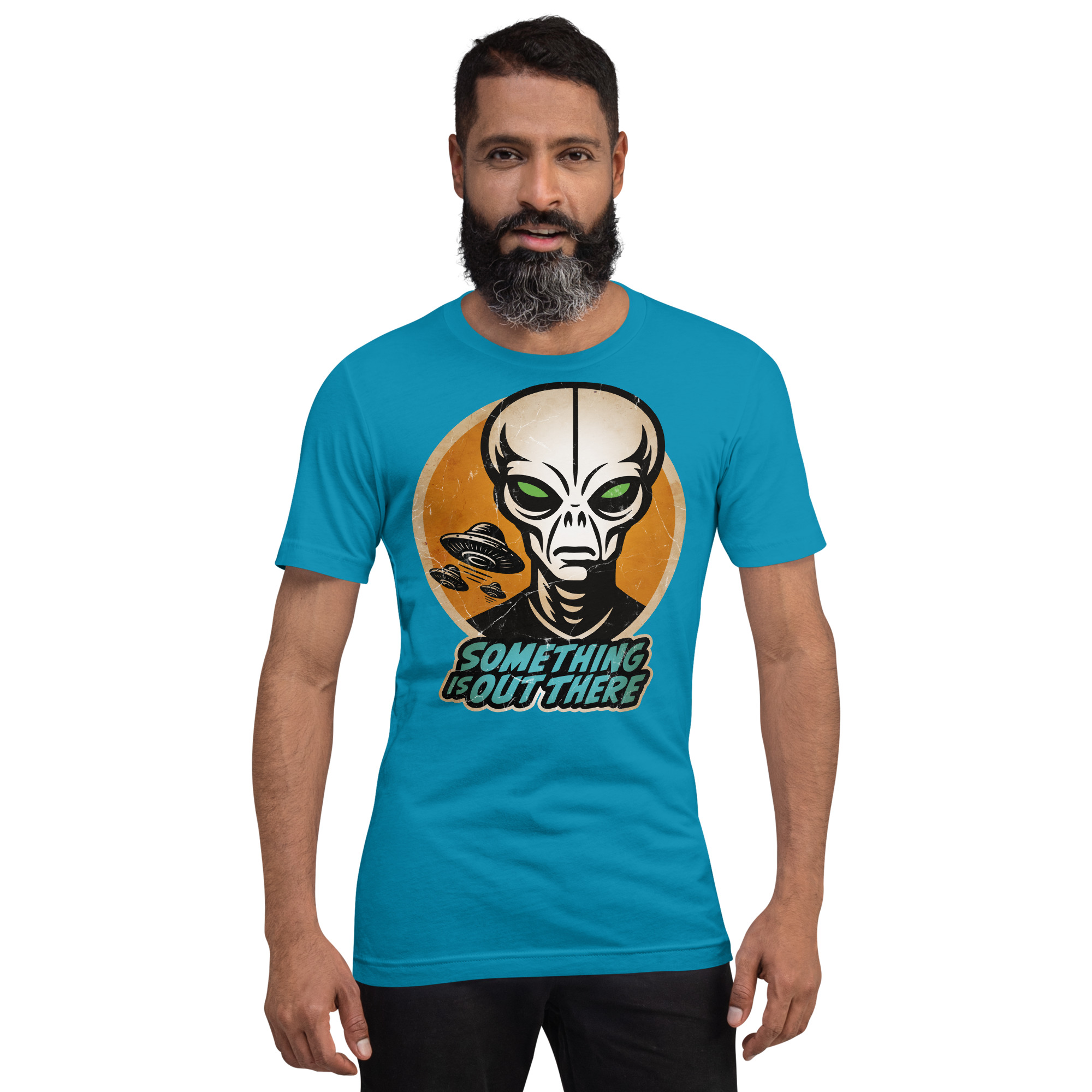 Something is Out There Alien Unisex T-shirt - Image 7