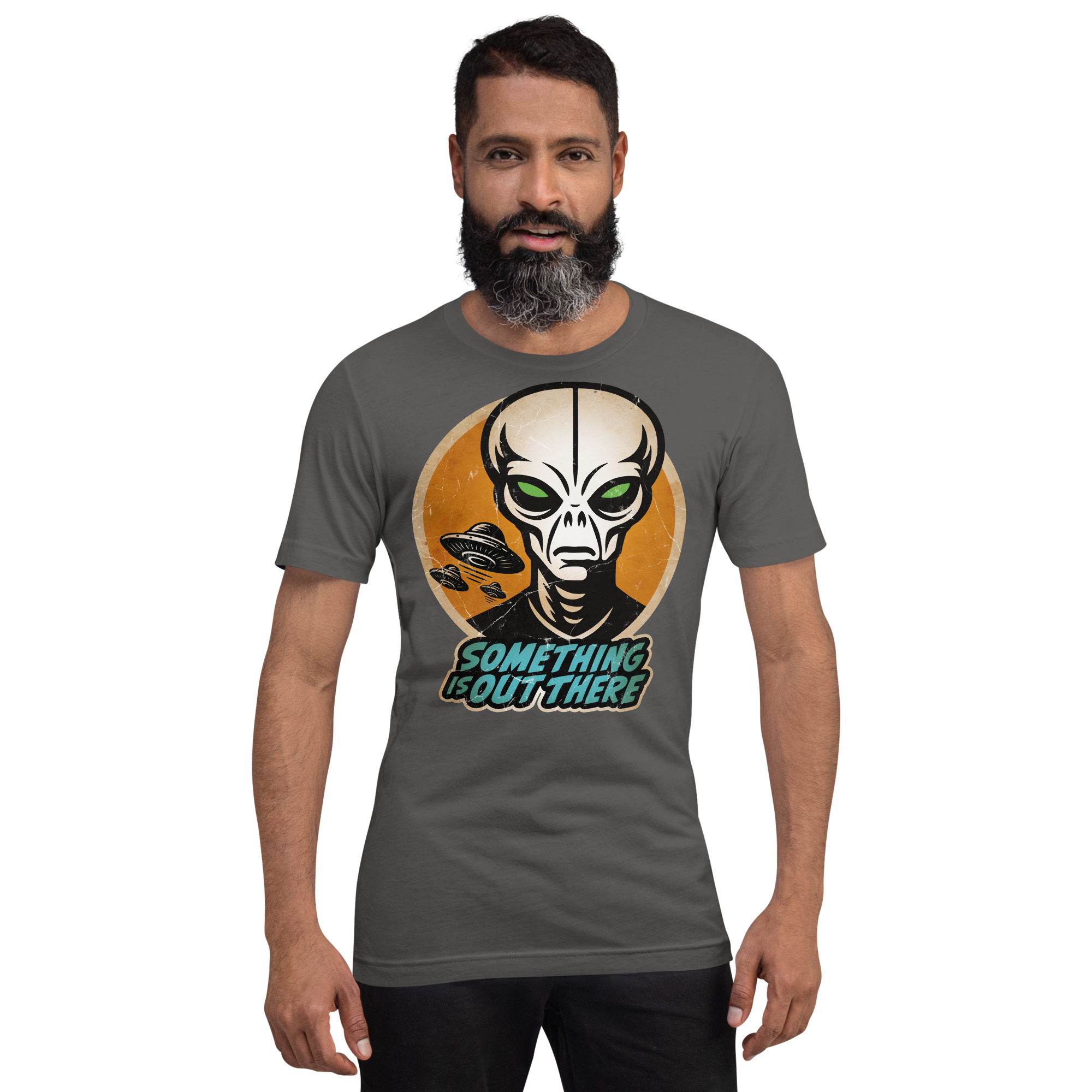 Something is Out There Alien Unisex T-shirt - Image 6