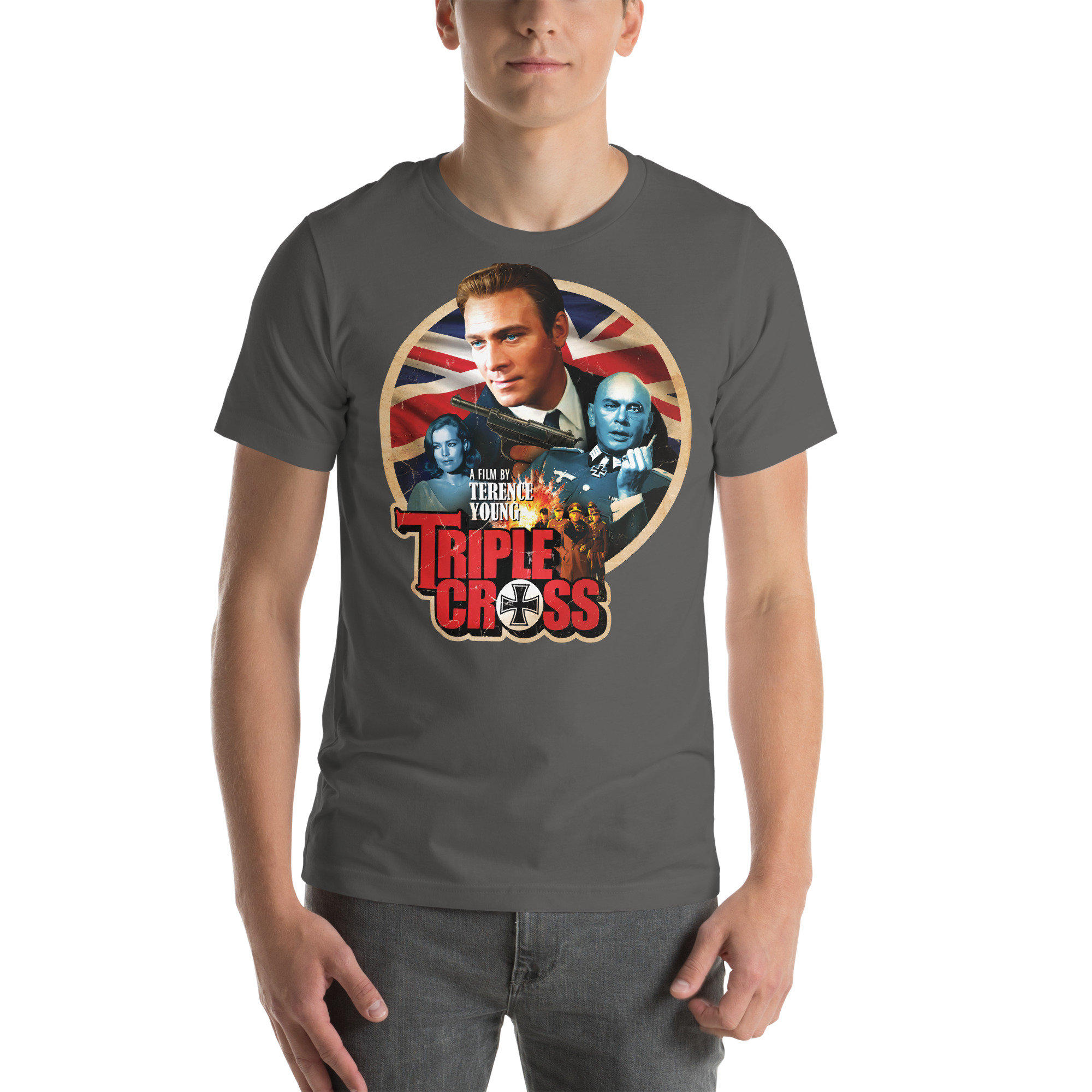 Triple Cross (1966) Unisex T-shirt - Image 5