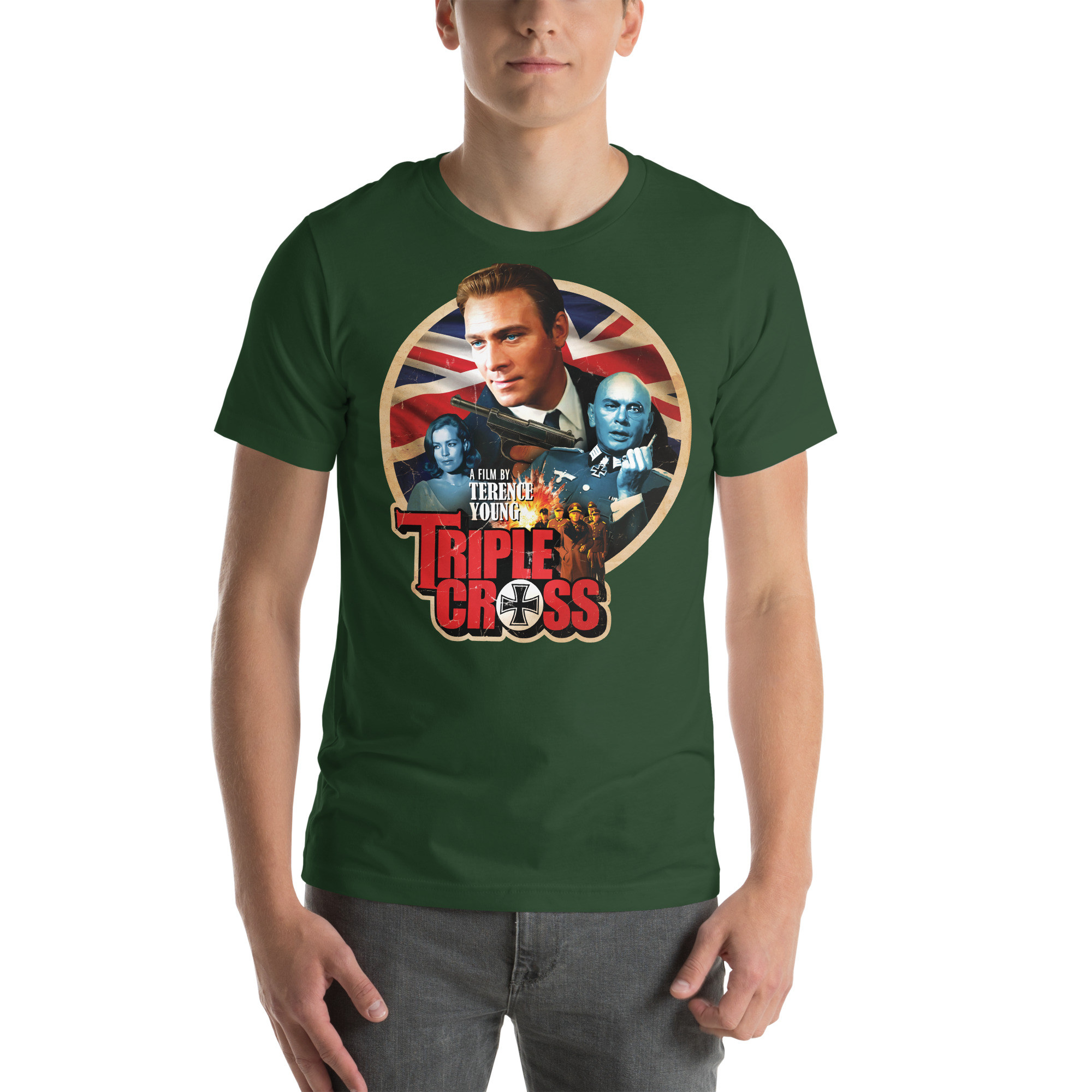 Triple Cross (1966) Unisex T-shirt - Image 4