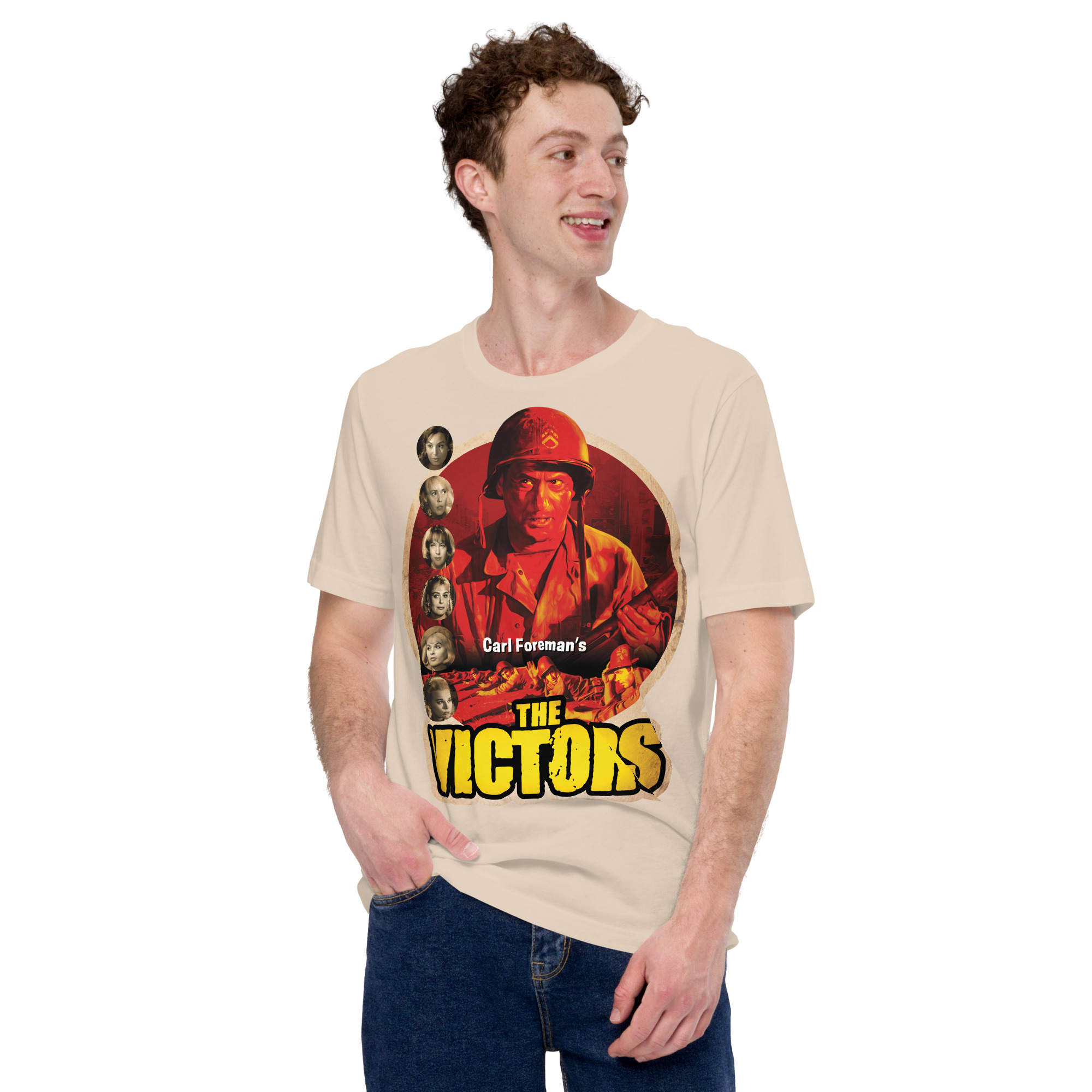 The Victors (1963) Unisex T-shirt - Image 7