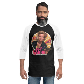 Miss Galore 3/4 sleeve raglan shirt