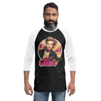 Miss Galore 3/4 sleeve raglan shirt