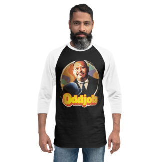 Oddjob 3/4 sleeve raglan shirt