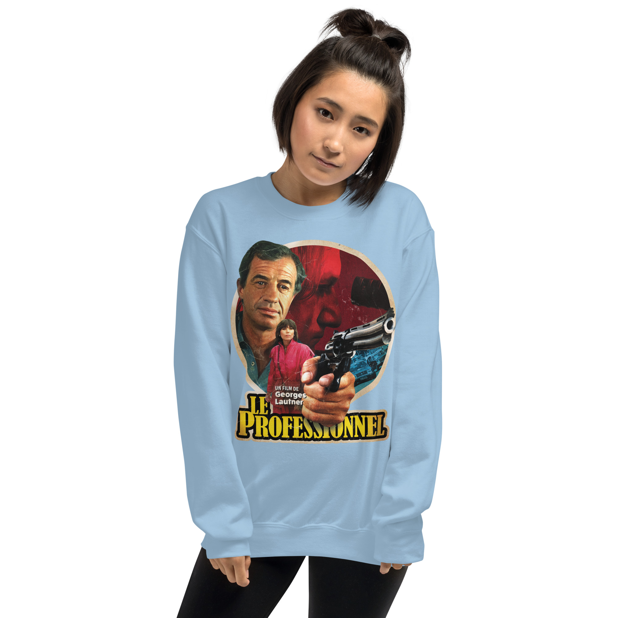 Le Professionnel (1981) Unisex Sweatshirt - Image 6