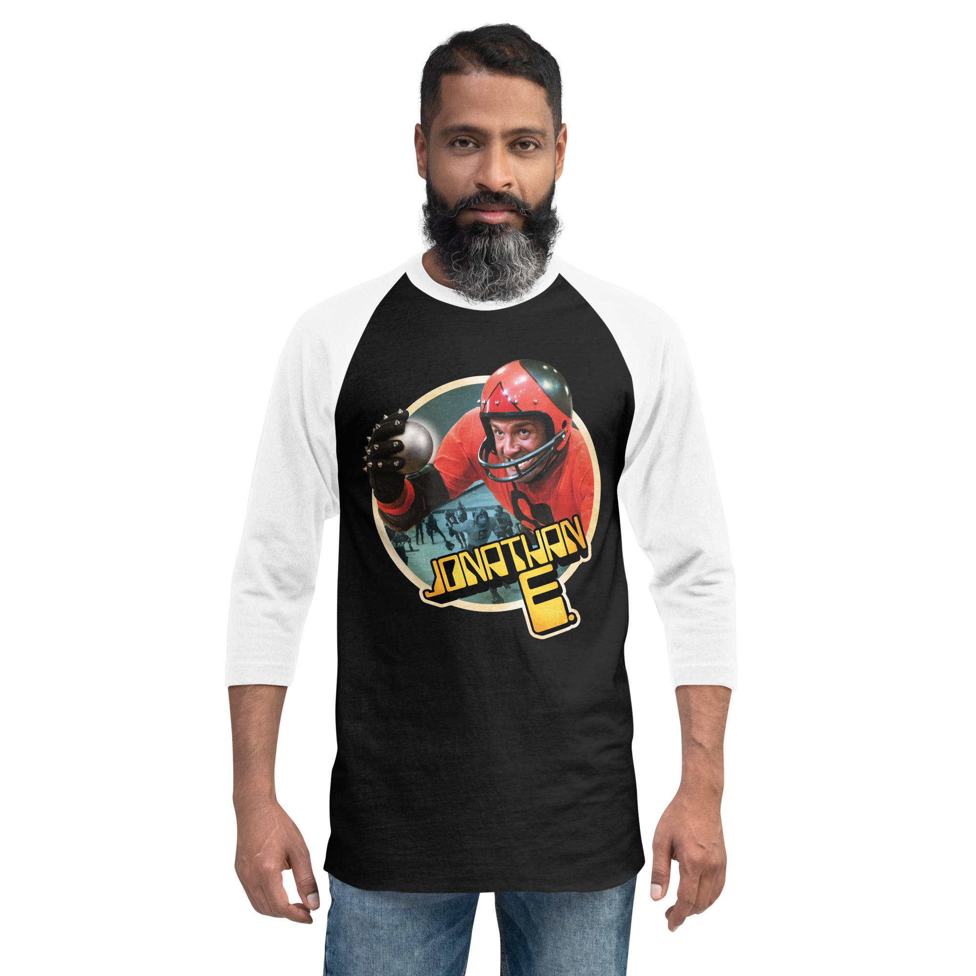 Jonathan E 3/4 sleeve raglan shirt