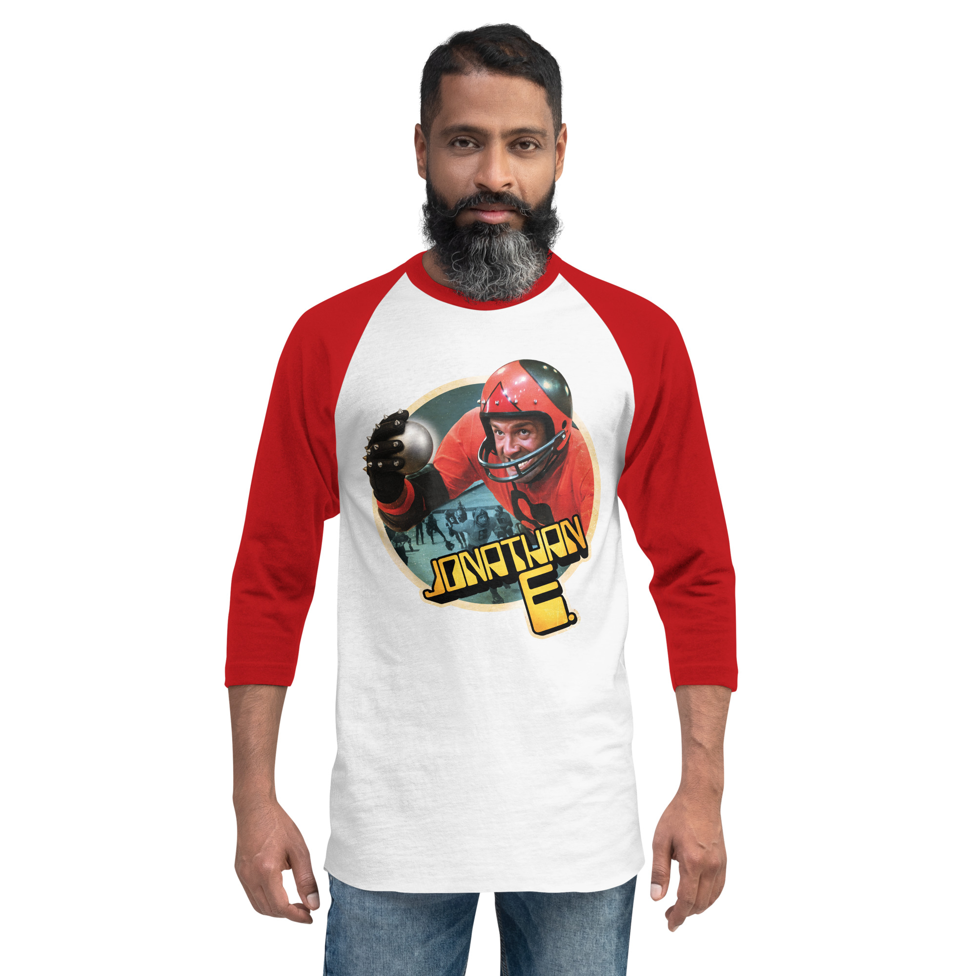 Jonathan E 3/4 sleeve raglan shirt - Image 3